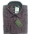 Camisa de flanela xadrez vinho manga longa de algodão - Imagem 3
