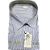 Camisa social passa fácil 65% com 35% de algodão azul clara - Imagem 4