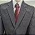Terno Masculino Preto Microfibra Oxford - Imagem 4