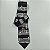 Gravata Clássica Preta Estampa Musical - Imagem 3