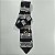 Gravata Clássica Preta Estampa Musical - Imagem 4