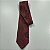 Gravata Bordô Clássica 1338 Poliéster Masculina - Imagem 3