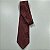 Gravata Bordô Clássica 1338 Poliéster Masculina - Imagem 2