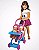 Carrinho De Bonecas Reborn Duplo Gemeos Frozen 2393 - Imagem 2