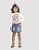 Blusa manga longa em malha estampada com strass Alakazoo 66889 - Imagem 2