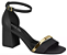 Sandalia Feminina Salto Grosso 7cm Fechada Beira Rio 8436216 - Imagem 1