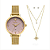 Relógio Kit Condor Feminino Dourado  CO2036MWT - Imagem 1
