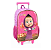 Mochila Escolar de Rodinha Masha e o Urso IC39082 - Luxcel - Imagem 2