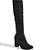 Bota Feminina Over The Knee Suede Preto Via Marte 024-001-01 - Preto - Imagem 1