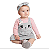 Vestido Poá Infantil Menina com Blusa Manga Longa 66064 - Imagem 1