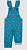 Jardineira Jeans Infantil Menina Bordada 20923 - Imagem 2