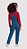 Jardineira Jeans Infantil com Elástano 20493 - Imagem 3