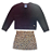 Conjunto 2pçs Manga Longa Infantil Colorittá Onça 75022 - Imagem 1