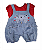 Jardineira Din Don Love Cat 16314 - Imagem 1