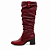 Bota Cano Longo Couro Burnish 346920 - Imagem 5