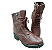 Bota Coturno Fem Bottero Couro Burnish Preto 349111-8 - Imagem 4