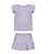 Conjunto Bebê Menina Blusa/Short Saia Verão a5206 - Imagem 1