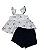 Conjunto Blusa e Shorts Feminino Bebê Alakazoo 46145 - Imagem 1