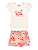 Conjunto Blusa E Shorts Saia Infantil Elian 232221 - Imagem 1