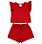 Conjunto Feminino Blusa com Strass e Shorts 46186 - Imagem 1