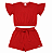 Conjunto Feminino Blusa com Strass e Shorts 46817 - Alakazoo - Imagem 1