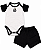 Conjunto Menino Body Bebê+short Times 1748 - Imagem 1