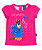 Blusa Manga Curta Infantil Galinha Pintadinha 38475 Malwee - Imagem 1