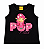 Blusinha Regata Infantil Moranguinho 34959 Malwee - Imagem 1
