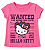 Blusinha Manga Curta Hello Kitty 080187350 - Imagem 1