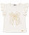 Blusa Infantil Infanti Manga Curta Laço 77368 - Imagem 1