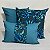 Kit Impermeável Floral Azul Celeste e Chumbo - Imagem 3