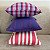 Kit 3 Capas Listra e Xadrez Lilás e Violeta - Imagem 3