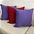 Kit 3 Capas Listra Violeta e Vermelho - Imagem 1