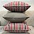 Kit 3 Capas Xadrez Rosa Blush e Cinza Concreto - Imagem 2