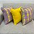 Kit 3 Capas Xadrez Amarelo Canário - Imagem 1