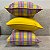 Kit 3 Capas Xadrez Amarelo Canário - Imagem 2