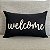 Kit Linho e Preto Bordada Losango e Welcome - Imagem 6