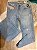 Calça jeans feminina flare detalhes em corino consciencia - Imagem 3