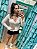 Blusa gola choker com babados - Imagem 1