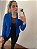 Blazer Feminino Acinturado Botoes Dourados Fashion - Imagem 2