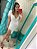 Vestido Curto De Lurex Branco Com Leve Tons Prata Forrado Pr - Imagem 1