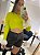 Cropped Tricot Modal Manga Longa Com Pluma Rafa kalimann - Imagem 2