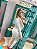 Conjunto blazer com cetim  detalhes em botoes dourados - Imagem 3