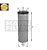 MANN CF22269 - Filtro de Ar 2° - Imagem 1