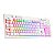 TECLADO GAMER REDRAGON SHIVA RGB ROSA E BRANCO K512PW-RGB - Imagem 1