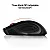 IMICE MOUSE SEM FIO ERGONÔMICO MOUSE SEM FIO 4 BOTÕES 2000DPI 2.4G ÓTICO USB ERGONÔMICO PARA LAPTOP PC COMPUTADOR - Imagem 3