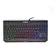 TECLADO GAMER SEMI-MECÂNICO LED RAINBOWM KNUP KP-TE113 80% PRETO - Imagem 1