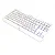 TECLADO GAMER SEMI-MECÂNICO LED RAINBOWM KNUP KP-TE113 80% BRANCO - Imagem 2