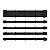 KIT CABO SLEEVED CS115 (1X 24P 1X 4+4P 6+2P) 300MM PRETO - Imagem 1