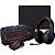 KIT PERIFERICOS GAMER DAZZ ARSENAL TECLADO + MOUSE + HEADSET + MOUSEPAD - Imagem 1